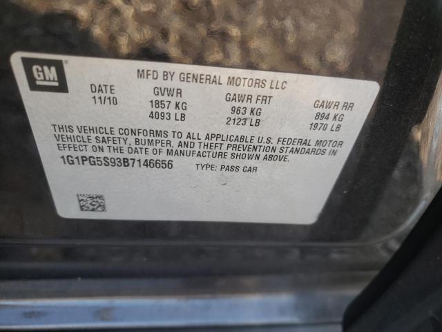 Photo 10 from auction – 2011 CHEVROLET CRUZE LT with VIN 1G1PG5S93B7146656