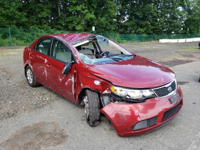 KIA FORTE EX 2012 with VIN KNAFU4A26C5540950 - Photo from auction