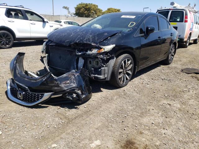 Photo 2 from auction – 2015 HONDA CIVIC EXL with VIN 2HGFB2F93FH513139