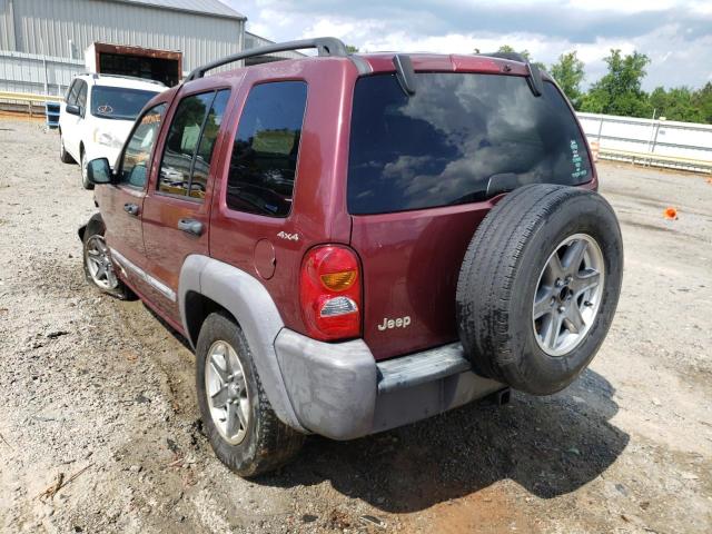 Photo 3 from auction – 2002 JEEP LIBERTY SP with VIN 1J4GL48K22W105670