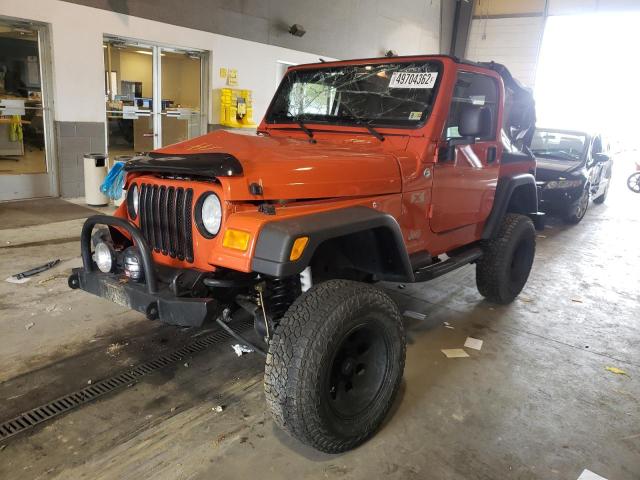Photo 2 from auction – 2005 JEEP WRANGLER X with VIN 1J4FA39S25P352471