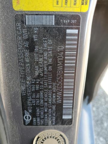 Photo 10 from auction – 2011 MINI COOPER S C with VIN WMWZC5C57BWM10410