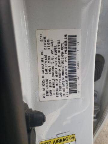 Photo 10 from auction – 2014 HONDA ACCORD LX with VIN 1HGCR2F33EA106428