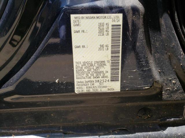 Photo 10 from auction – 2014 NISSAN ALTIMA 2.5 with VIN 1N4AL3AP0EN382524