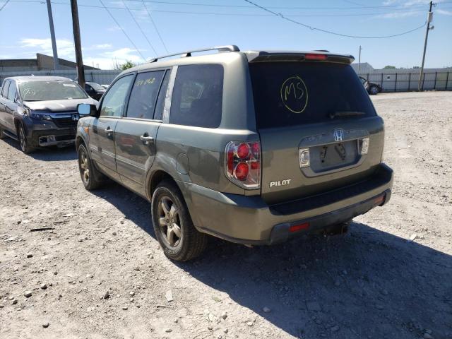 Photo 3 from auction – 2008 HONDA PILOT EX with VIN 5FNYF28428B006593