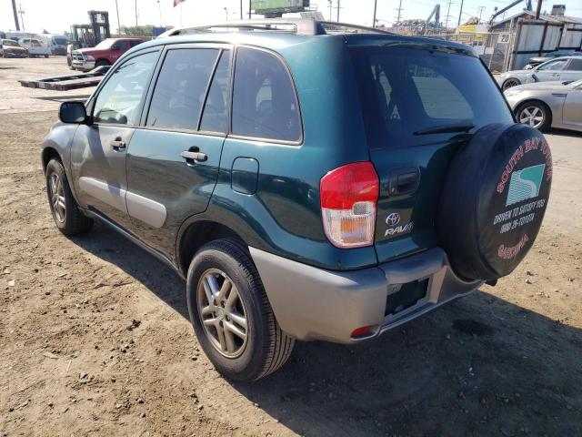 Photo 3 from auction – 2002 TOYOTA RAV4 with VIN JTEGH20V320063610