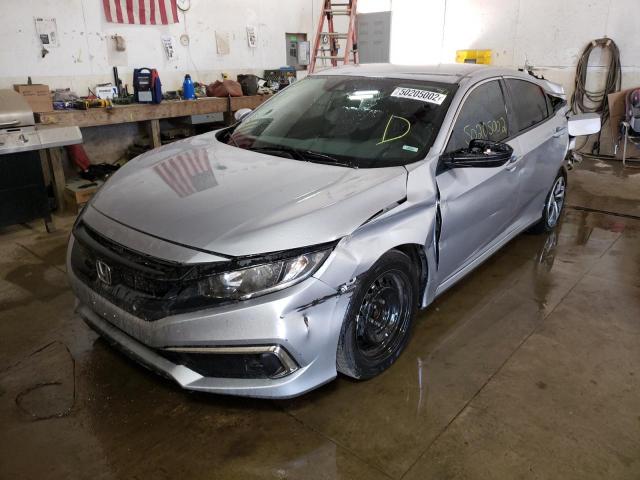 Photo 2 from auction – 2019 HONDA CIVIC LX with VIN 2HGFC2F64KH604885