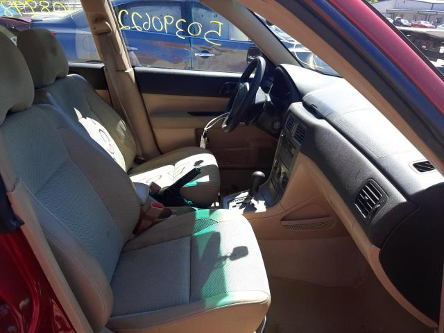 Foto 5 de la subasta – 2005 SUBARU FORESTER 2 con VIN JF1SG63665H752212