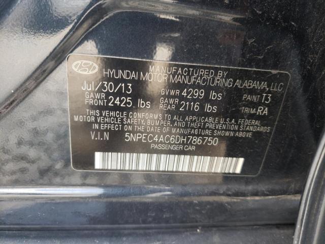 Photo 10 from auction – 2013 HYUNDAI SONATA SE with VIN 5NPEC4AC6DH786750