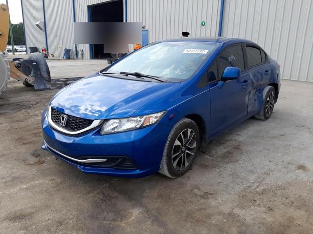 Photo 2 from auction – 2013 HONDA CIVIC EX with VIN 19XFB2F82DE038730