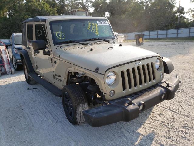 JEEP WRANGLER U 2018 with VIN 1C4BJWDG9JL812865 - Photo from auction