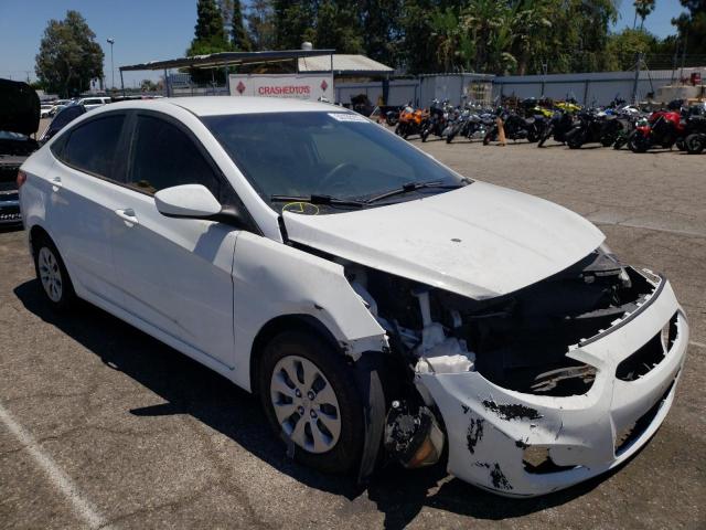 HYUNDAI ACCENT SE 2017 with VIN KMHCT4AE0HU223130 - Photo from auction
