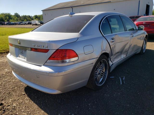 Photo 4 from auction – 2003 BMW 745 LI with VIN WBAGN63453DR18080
