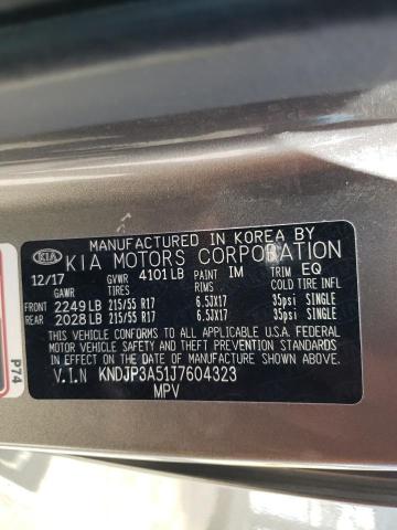 Photo 10 from auction – 2018 KIA SOUL + with VIN KNDJP3A51J7604323