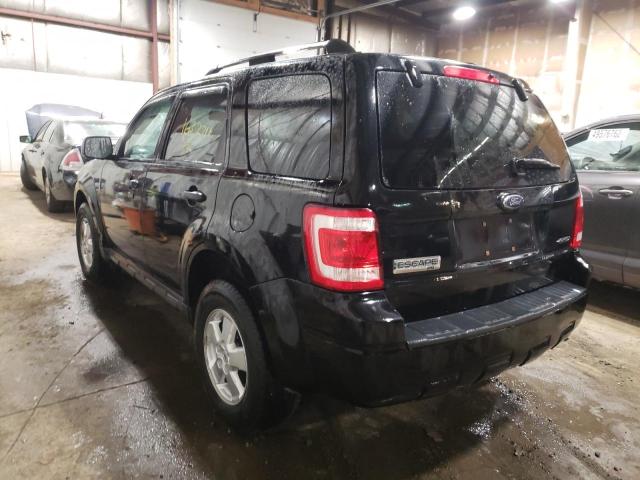 Photo 3 from auction – 2009 FORD ESCAPE XLT with VIN 1FMCU93G09KC20752
