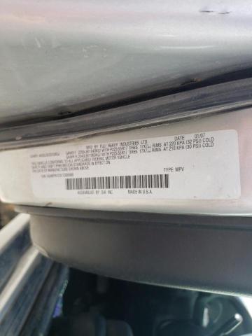 Photo 10 from auction – 2007 SUBARU LEGACY OUT with VIN 4S4BP61C677336989