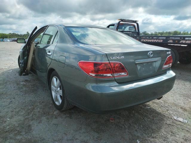 Photo 3 from auction – 2005 LEXUS ES with VIN JTHBA30G655122391