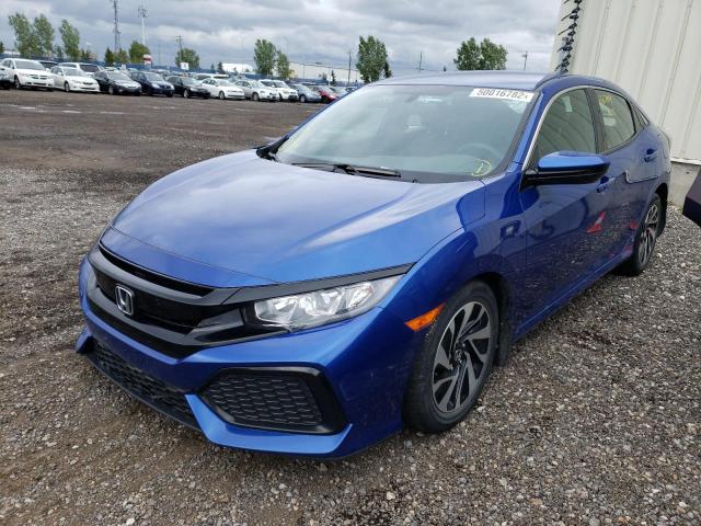 Photo 2 from auction – 2017 HONDA CIVIC LX with VIN SHHFK7H2XHU307528