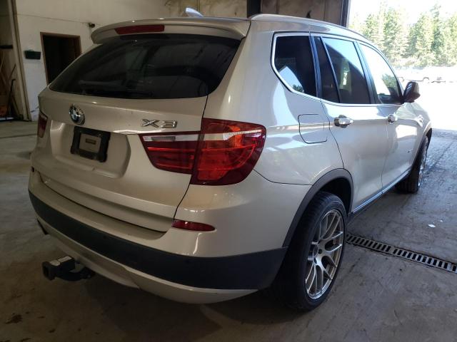Photo 4 from auction – 2011 BMW X3 XDRIVE3 with VIN 5UXWX7C5XBLT78770