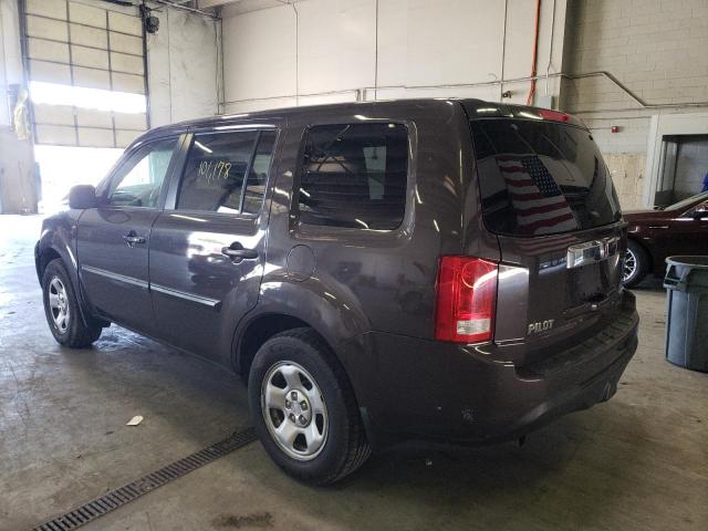 Photo 3 from auction – 2012 HONDA PILOT LX with VIN 5FNYF4H23CB010610