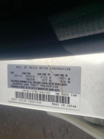 Photo 10 from auction – 2012 MAZDA 3 I with VIN JM1BL1V78C1664105
