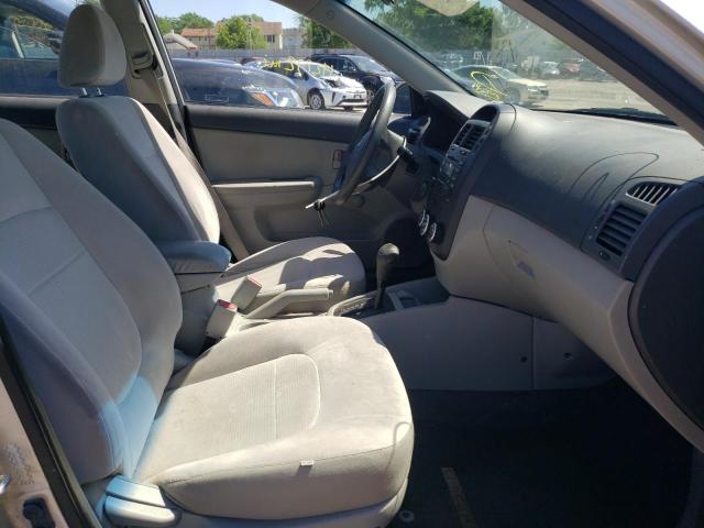 Photo 5 from auction – 2009 KIA SPECTRA EX with VIN KNAFE221595621888