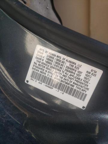 Photo 10 from auction – 2005 HONDA ODYSSEY EX with VIN 5FNRL38475B001890