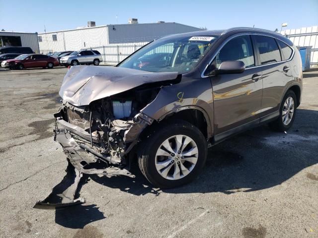Photo 2 from auction – 2014 HONDA CR-V EXL with VIN 2HKRM4H71EH681297