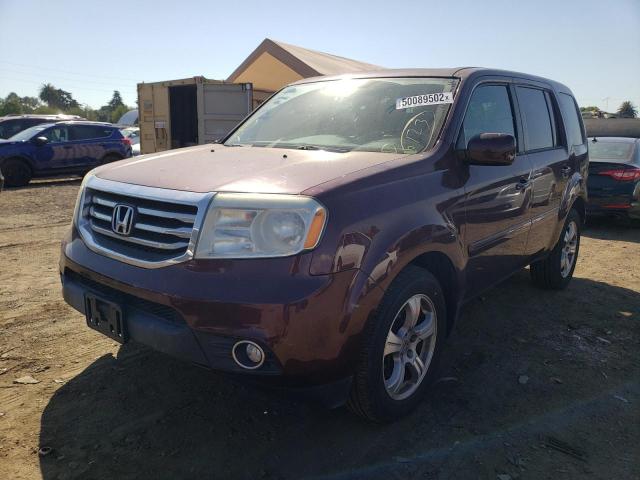 Photo 2 from auction – 2013 HONDA PILOT EXL with VIN 5FNYF4H58DB029956