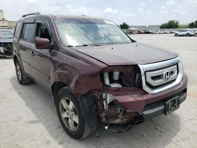 HONDA PILOT EXL 2009 with VIN 5FNYF485X9B036690 - Photo from auction