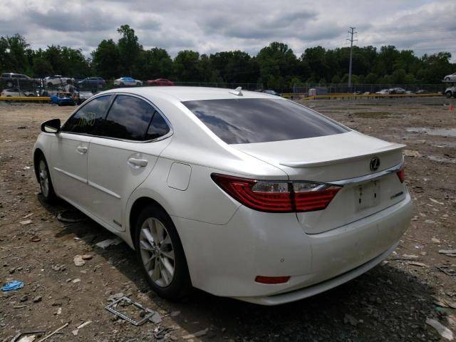 Photo 3 from auction – 2014 LEXUS ES 300H with VIN JTHBW1GG6E2049987