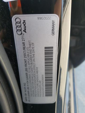 Photo 10 from auction – 2013 AUDI A6 PREMIUM with VIN WAUGFAFC0DN004849