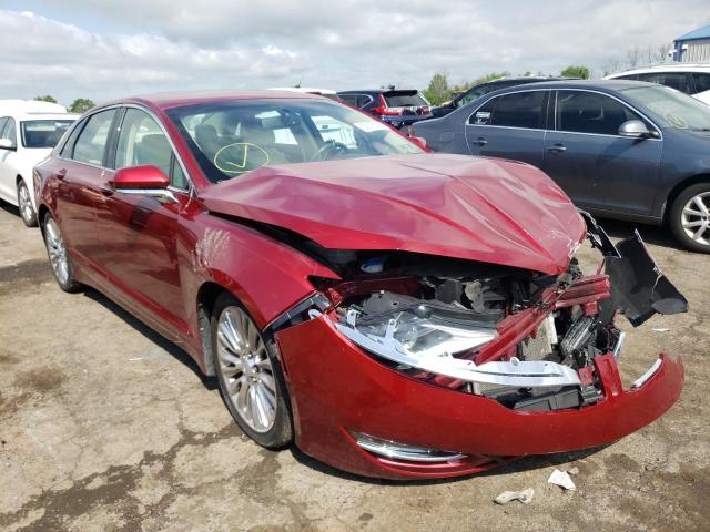 LINCOLN MKZ 2013 with VIN 3LN6L2JK8DR803184 - Photo from auction