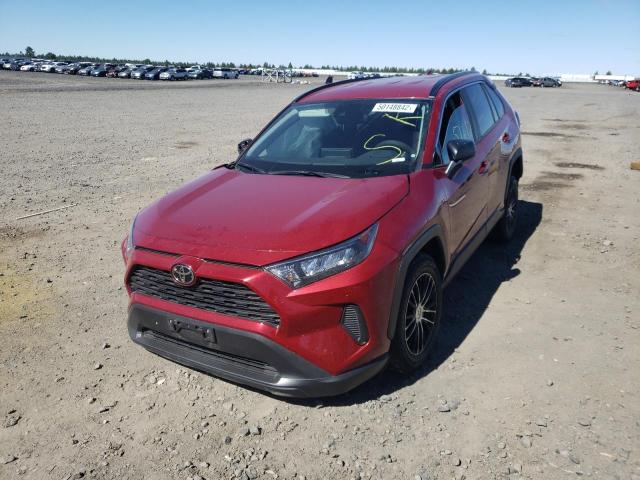 Photo 2 from auction – 2020 TOYOTA RAV4 LE with VIN 2T3F1RFV3LC115725