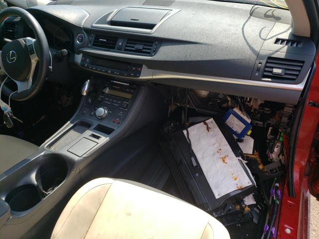 Photo 9 from auction – 2012 LEXUS CT 200 with VIN JTHKD5BH8C2099722