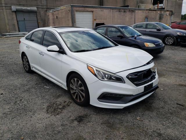 HYUNDAI SONATA SPO 2016 with VIN 5NPE34AF0GH423858 - Photo from auction