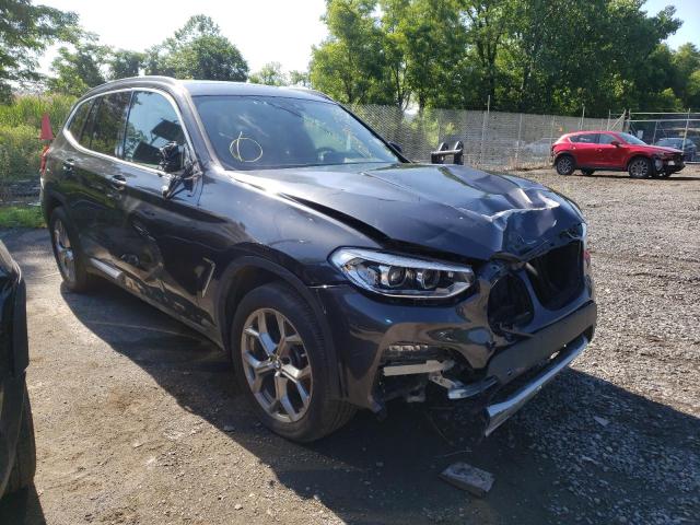 BMW X3 XDRIVE3 2021 with VIN 5UXTY5C03M9H22242 - Photo from auction