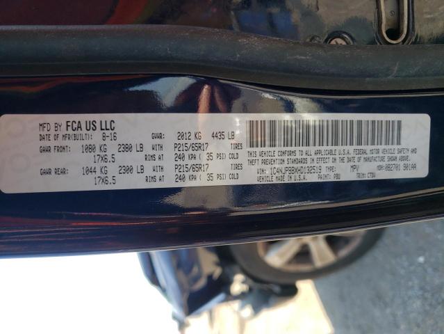 Photo 10 from auction – 2017 JEEP PATRIOT SP with VIN 1C4NJPBBXHD132519