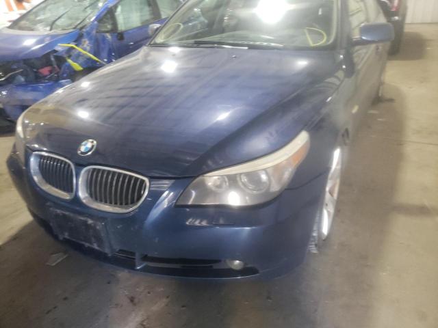 Photo 9 from auction – 2005 BMW 545 I with VIN WBANB33595CN65519