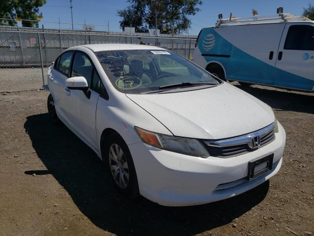 HONDA CIVIC LX 2012 with VIN 2HGFB2F5XCH580331 - Photo from auction