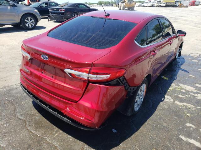 Photo 4 from auction – 2019 FORD FUSION S with VIN 3FA6P0G75KR229307