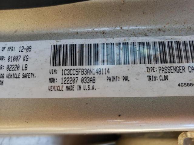 Photo 10 from auction – 2010 CHRYSLER SEBRING LI with VIN 1C3CC5FB3AN148114