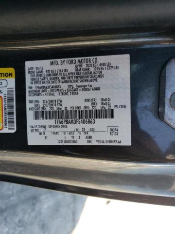 Photo 10 from auction – 2015 FORD MUSTANG with VIN 1FA6P8AM3F5406863