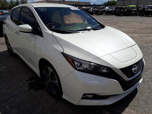 NISSAN LEAF S 2019 with VIN 1N4AZ1CPXKC311158 - Photo from auction