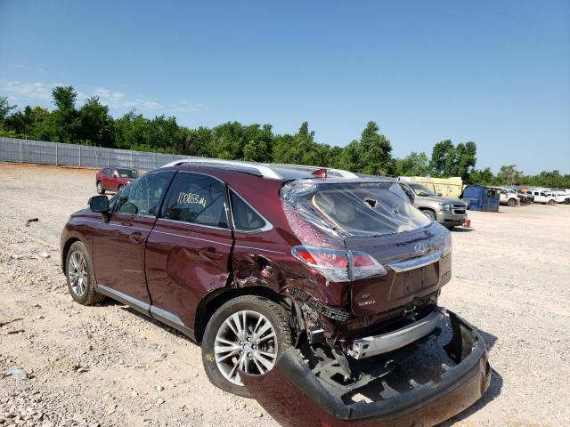 Photo 3 from auction – 2014 LEXUS RX 350 with VIN JTJZK1BA4E2418566