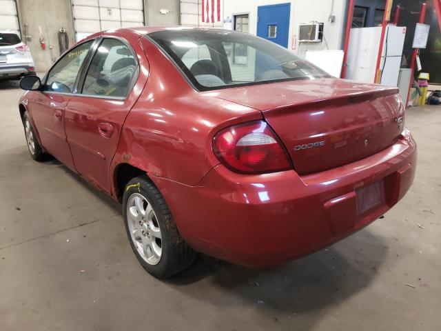 Photo 3 from auction – 2005 DODGE NEON SXT with VIN 1B3ES56C95D167991