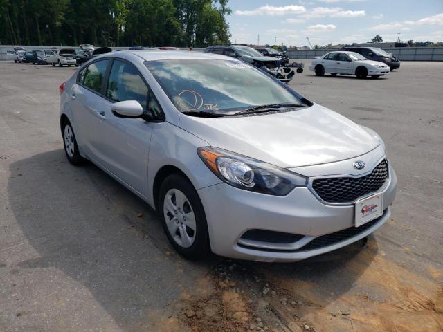 KIA FORTE LX 2016 with VIN KNAFK4A67G5612771 - Photo from auction