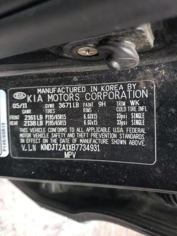 Photo 10 from auction – 2011 KIA SOUL with VIN KNDJT2A1XB7734931