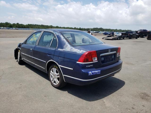 Photo 3 from auction – 2003 HONDA CIVIC EX with VIN 2HGES26703H617903