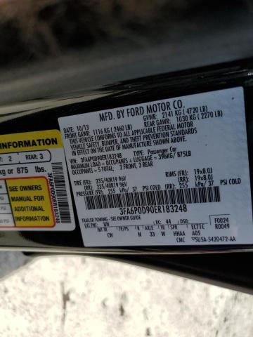 Photo 10 from auction – 2014 FORD FUSION TIT with VIN 3FA6P0D90ER183248